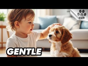 Teaching Our Baby How to Be Gentle with Our Puppy Luna