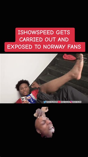 Ishowspeed Carried Out by Norway Fans During Incident