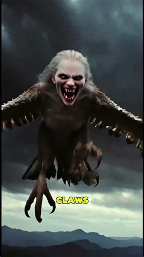 Harpies Are Real And They're Stealing People In Storms Right Now! 🌪️ #cryptids #horror #mythology
