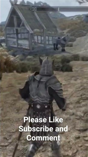 Disabled The Horse Riding Mod In Skyrim #skyrim #shorts