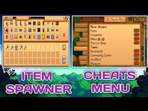 HOW TO INSTALL CJB CHEATS MENU AND CJB ITEM SPAWNER •|• MOBILE STARDEW VALLEY 1.6