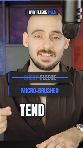 Why Does Fleece Pill? #shorts