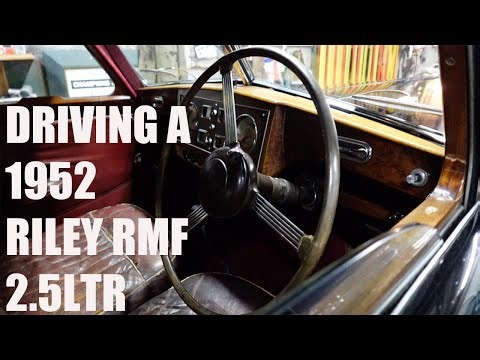 DRIVING A 1952 RILEY RMF
