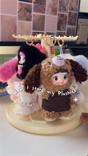 How to Store Your Plushies in a Rotating Display Case