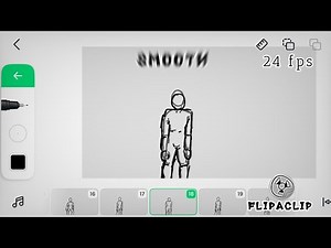 How i animate smoothly (flipaclip 24fps)