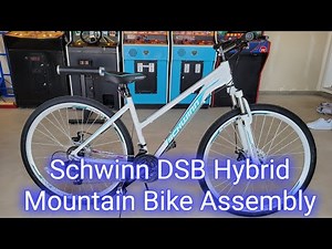 How To Assemble Schwinn DSB Hybrid Mountain Bike - 700c Wheels 21 Speed
