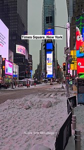 Uno de los lugares más lindos y famosos de Nueva York, Times Square 🥰🥰 | Nueva York Michellego