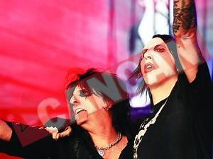 Alice Cooper si Marilyn Manson au facut pace in Romania