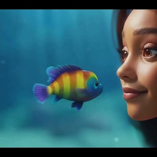 AI Mermaid: A Tiny Friend From the Sea 🐠💙