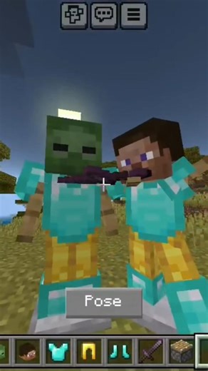 MINECRAFT TIK TOK HACK 😚// #minecraft #shortsfeed ‪@abgameryt77‬