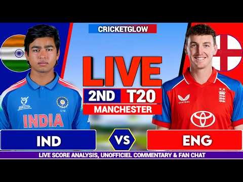 🔴India vs England, Live Commentary, 2nd T20 Match 2026 | IND vs ENG Live Cricket Match Today
