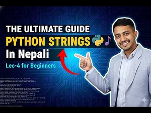 Lec -4 || Python for all -Strings || placeholder || Mini Project