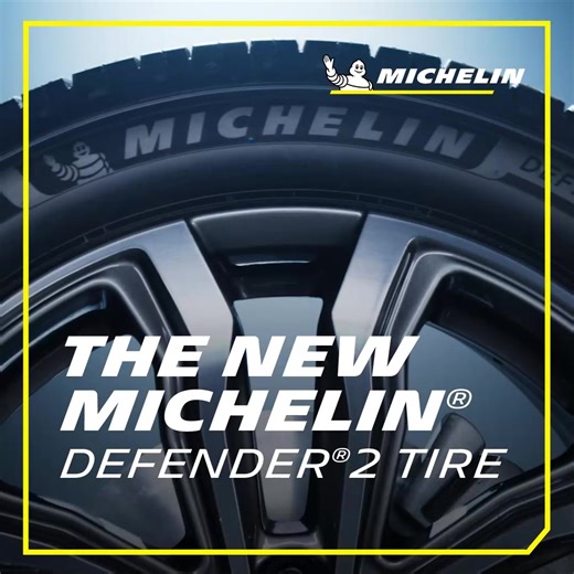 The new MICHELIN® Defender®2 tire outlasted three leading competitive tires by more than 25,000 miles on a treadwear test, delivering two extra years of tread life.* *Based on U.S. Department of Transportation Average Annual Miles per driver (13,500 miles) and DesRosiers Automotive Consultants estimate of annual average kilometers driven in Canada (23,000 km), and on a treadwear test using tires in size 225/65R17 on 2021 Toyota RAV4s where the MICHELIN® Defender®2 tire showed an estimated life (