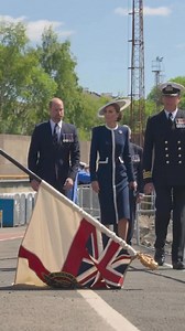 Princess Kate and Prince William visited BAE Systems’ Shipbuilding Academy, where Kate led the official naming ceremony. 📷: #princeandprincessofwales | Kate Middleton