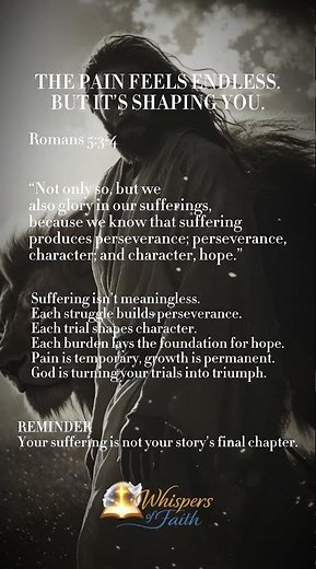 From Suffering to Hope | Romans 5:3-4 (NIV)