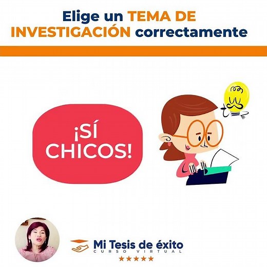 APRENDE a elegir un TEMA DE INVESTIGACIÓN correctamente para una tesis de éxito