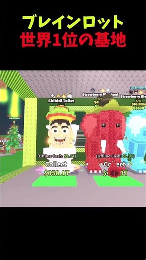 ブレインロット世界1位の基地紹介........