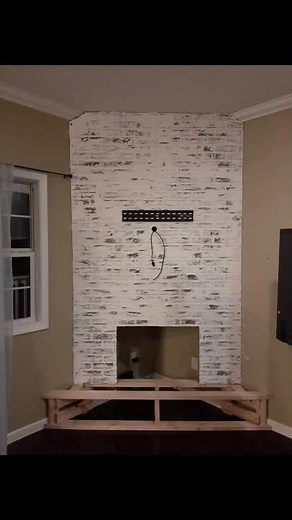 Diy Corner Electric Fireplace!