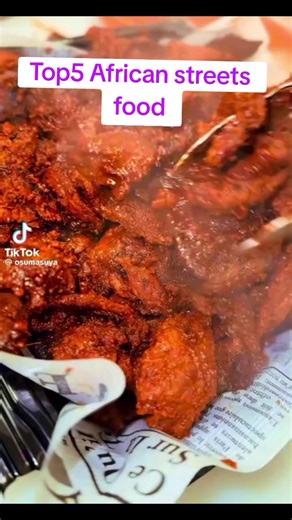 Top5 African streets food #beautifulcities #AfricanPride #Africa #creatorsearchinsights #streetfood