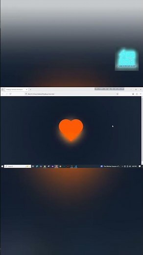Glowing Heartbeat Animation Using HTML & CSS 💖 | Pure CSS Magic