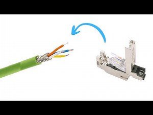 Cómo preparar un cable PROFINET Siemens con RJ45 Siemens
