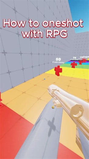 How to oneshot with rpg #roblox #rivals #robloxshorts