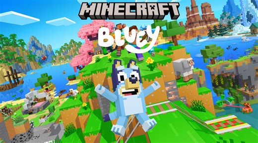 Building with "Bluey:" Minecraft to Debut New Bluey's House DLC Next Month