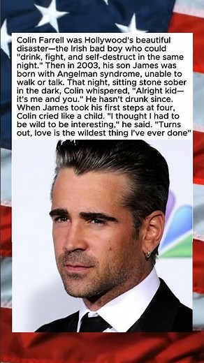 SILENT BABY SAVED COLLIN FARRELL😇🙏