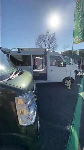 軽キャンパーちょいCam 関東キャンピングカー商談会出展（東京/イオンモール日の出）