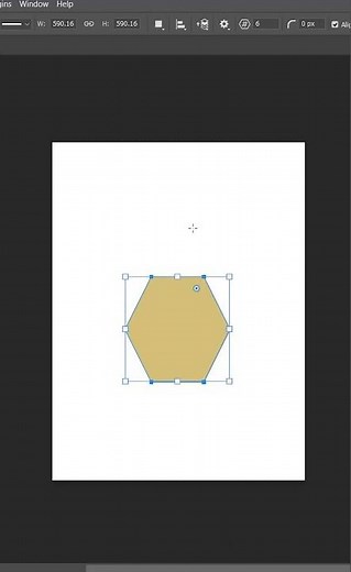 How To Change Side Of Polygon Shapes in Adobe Photoshop | How To Use Polygon Tool in Adobe Photoshop