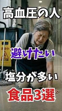【血圧が高めの人が避けたい】無添加に見えて塩分が多い食品3選 #無添加 #雑学 #健康#高血圧