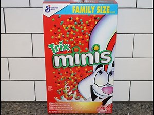 Trix Minis Cereal Review