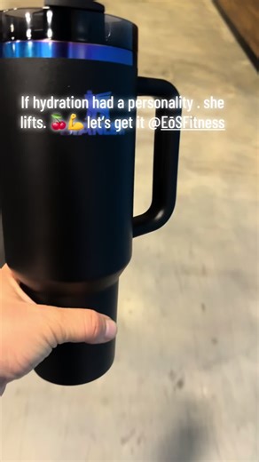 Hydration check before the grind. #eosfitness #gymcheck #stanleycup #fitnesstok