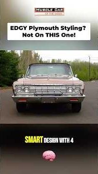 Was Plymouth's Styling Extravagant?! ✨