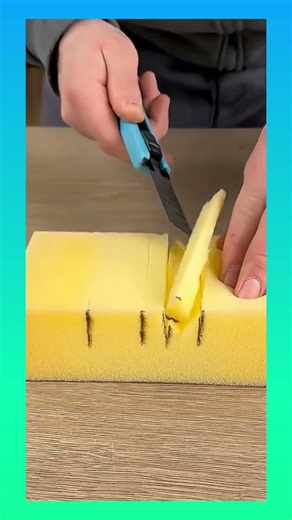 Cleaning dirt and dust from a window track using a simple sponge for a spotless finish #cleaning