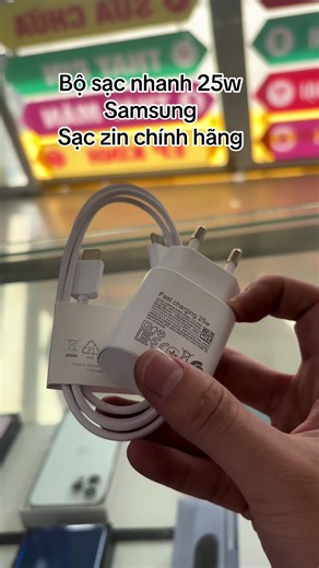 Sạc nhanh 25W chính hãng Samsung — Bộ sạc zin 25W