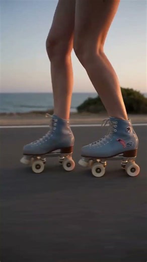 🧡 Nova on her quads at sunset - Testing the creation of shorts using only ONE Storyboard & Prompt