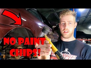 How To Roll Guards/Fenders With A Hammer In Under 5 Minutes