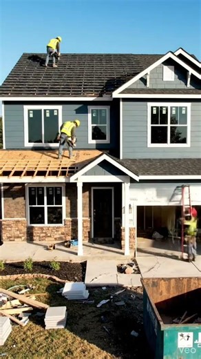 Modern Cottage Transformation | Full Exterior Renovation Timelapse #ai