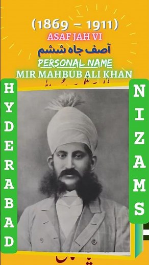 Nizams of Hyderabad 👑 | Timeline Explained (1724–1948) #shorts
