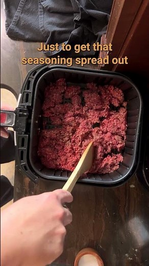 Air Fryer Ground Beef