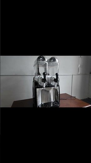 GSEICE RLC15×2 – Best Commercial Slushy Machine | 2×4 Gallon Frozen Drink Power