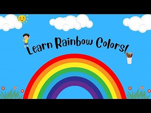 “Learn Rainbow Colors for Kids 🌈 | Fun & Easy Color Names!”