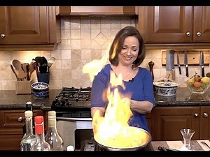 Saganaki - Greek Flaming Cheese OPA | Christine Cushing
