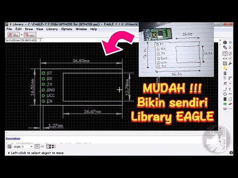How to Make Your Own Eagle Library Easily - PCB Design Tutorial PCBWay