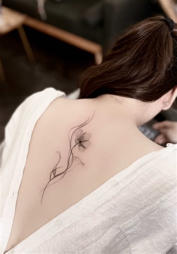 Mẫu xăm hoa khói 🖤 #namink #tattoo #saigon | tattoo