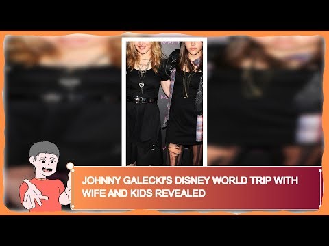 Johnny Galecki's Disney World Trip With Wife and Kids Revealed