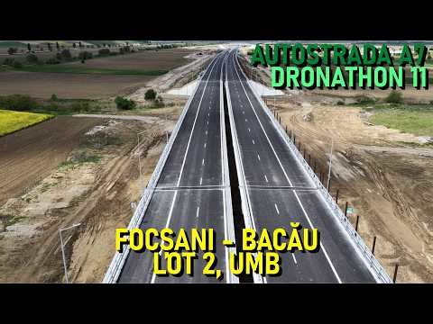 Autostrada A7 - Focșani - Bacău, Lot 2, Adjudu Vechi → Răcăciuni, UMB [14.05.2026] [Ep. 25 - 95%]