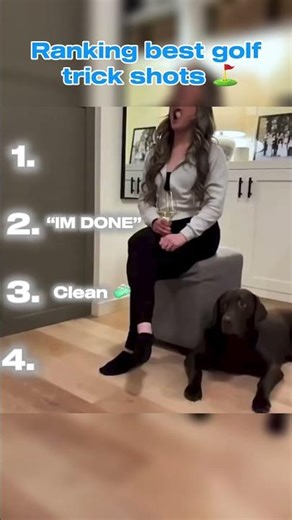 Ranking best golf trick shots