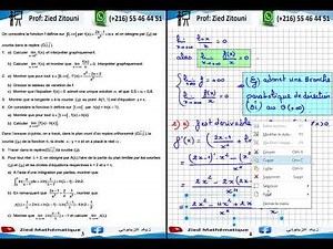 26- Logarithme Népérien. Bac Science Session Contrôle 2024. Bac Math / Science / Technique.